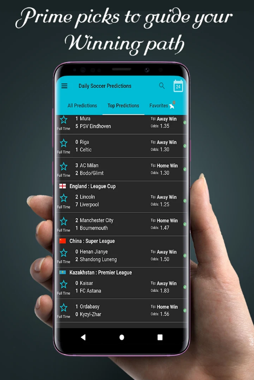 Daily Soccer Predictions App Free Download  3.20.2 list_