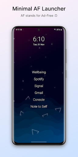 Olauncher Minimal AF Launcher mod apk latest version  4.2.2 list_1