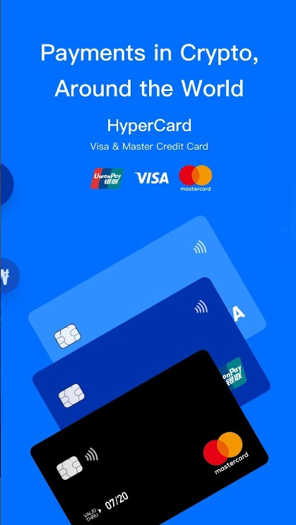 HyperPay Wallet Crypto & Card Apk Free Download for Android picture 1