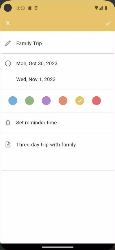 AI Calendar premium unlocked mod apk  3.5.8 list_