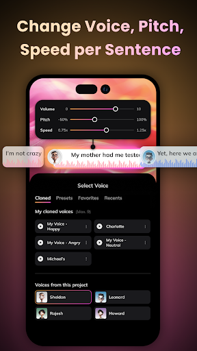 AI Voice Editor by Vozo mod apk premium unlocked  1.2.1 list_