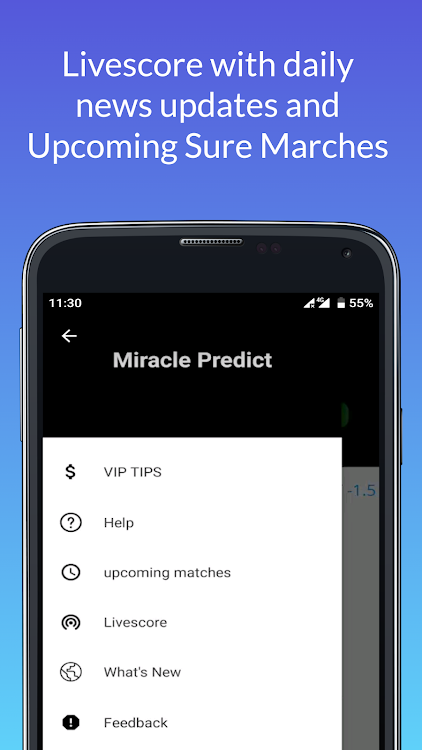 Miracle predict Betting tips apk latest version download  2.0 list_