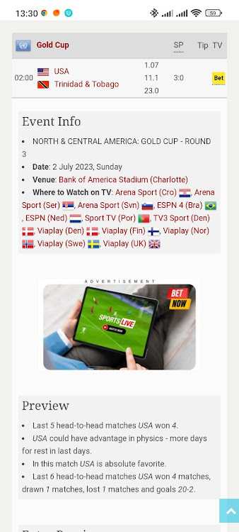 Donnael Sport app free download for android  1 list_