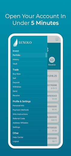 Luxolo Buy Bitcoin & Crypto App Download for Android picture 1