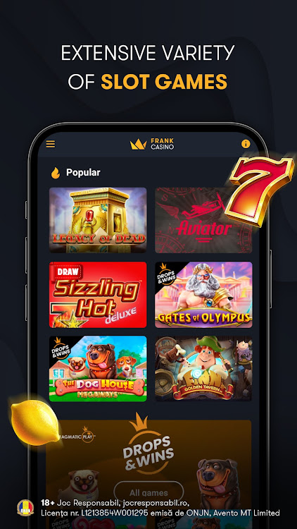 Frank Casino Slots & Betting apk latest version download  1.4.0 list_2