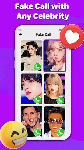 Prank Call Fake Video Call apk latest version download  8 list_