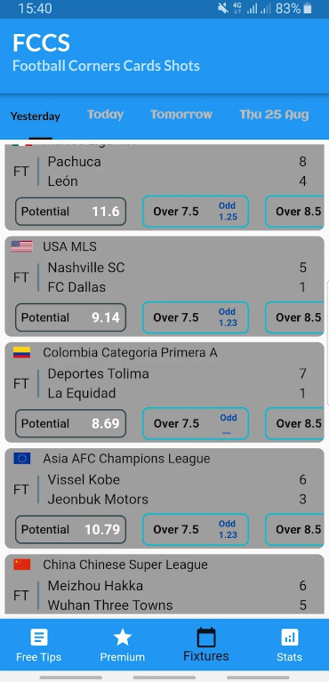 Football Corner Tips App Free Download  4.1.4 list_2