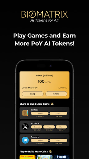 BioMatrix Earn Free AI Tokens app free download for android  1.0.15 list_1