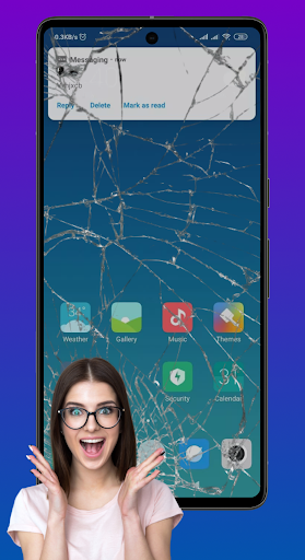 Broken Screen Prank Wallpapers apk latest version download picture 1