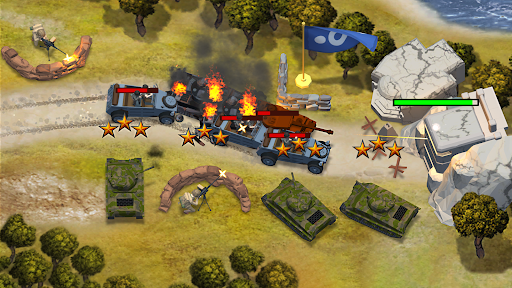 WWII Defense RTS Army TD game mod apk download picture 2