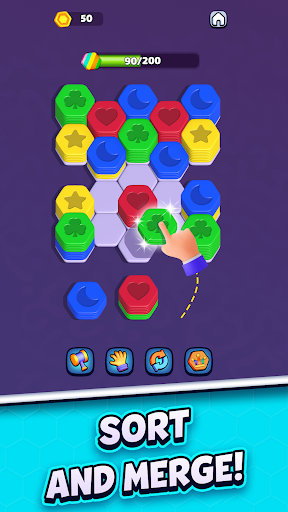 Hexagon Sort game download latest version  0.1.5 list_1