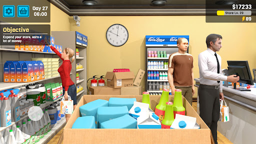 Manage Supermarket Simulator mod menu apk 2.0 unlimited everything  2.0 list_