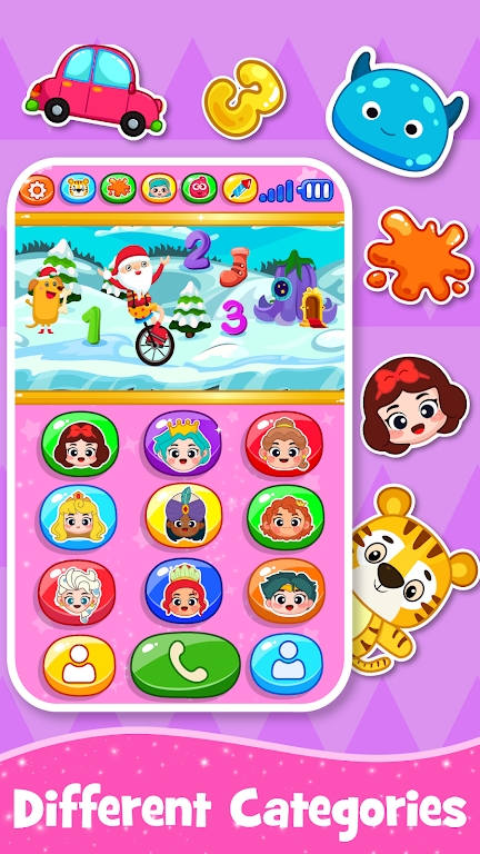 Princess Baby Phone Games kids apk download for android picture 2