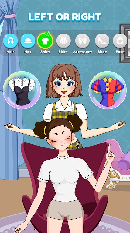 Left or Right Star Girl Style apk download for android  1.0.0 list_