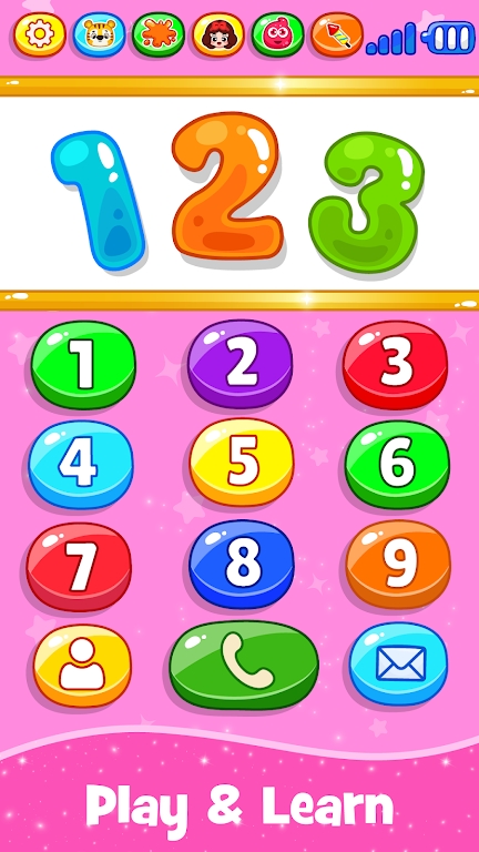 Princess Baby Phone Games kids apk download for android picture 1