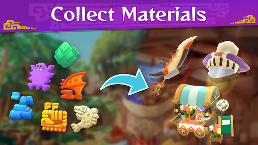 Monster Hunter Puzzles mod apk unlimited money and gems picture 1