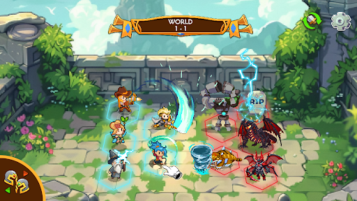 Pixel Squad Strategy RPG Game download for android  1.0.0 list_