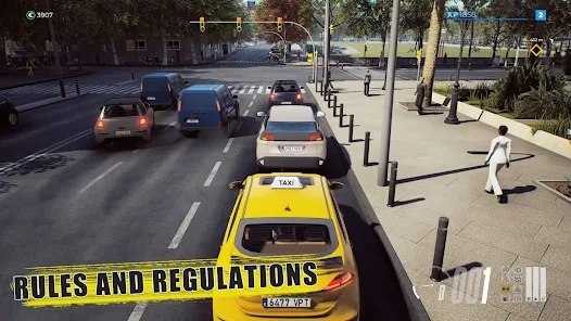 Taxi Sim 2024 Crazy Driver apk download latest version picture 1