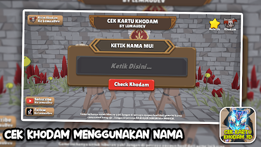 Cek Kartu Khodam 3D Indonesia apk download for android  1.0.3 list_