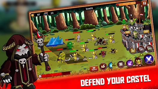 Castle Fortress Tower Defense apk download picture 1