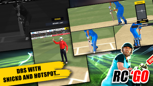 Real Cricket GO mod apk 0.2.4 (unlimited six) latest version  0.2.4 list_1