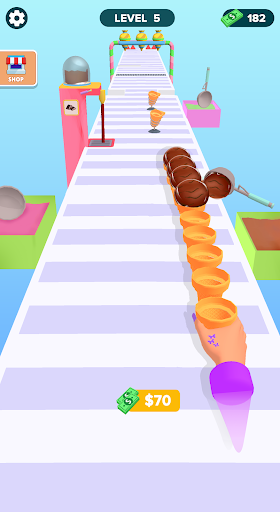 Ice Cream Stack Runner Games apk latest version download  6.1 list_