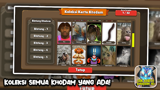 Cek Kartu Khodam 3D Indonesia apk download for android  1.0.3 list_