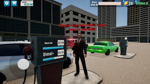 City Gas Station Simulator 3D unlimited everything mod apk 0.0.23 picture 1