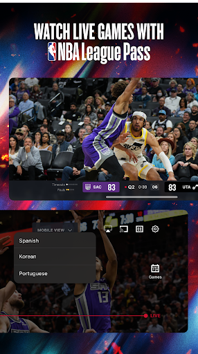 NBA Live Games & Scores mod apk latest version download  0.18.1.20230714160120 list_