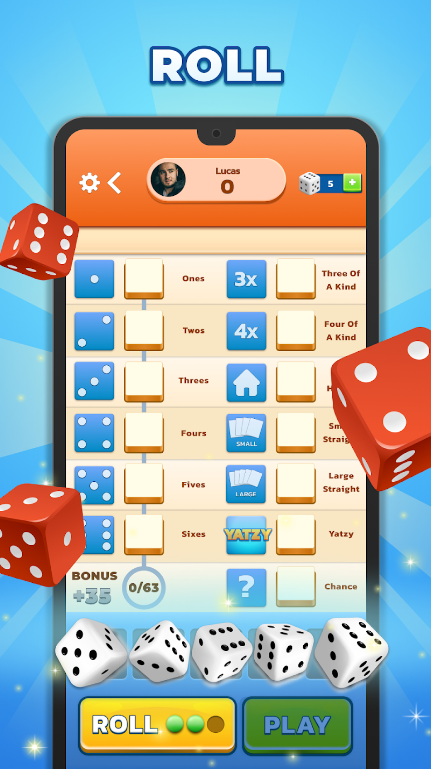 Yatzy Fun Classic Dice Game apk  2.1.0 list_