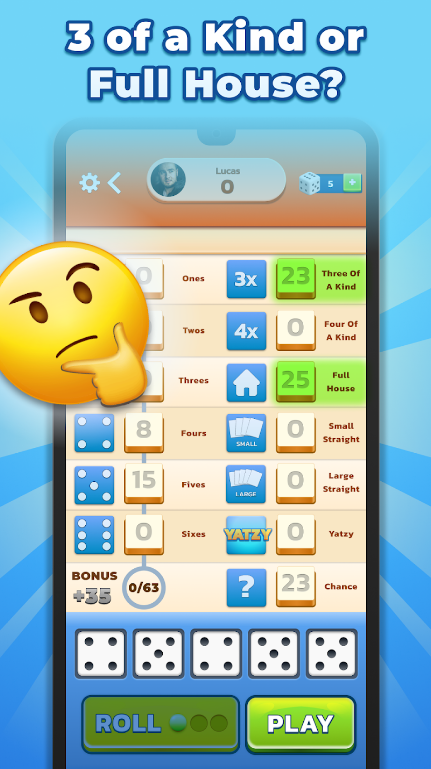 Yatzy Fun Classic Dice Game apk  2.1.0 list_