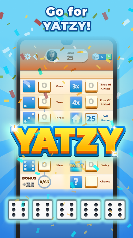 Yatzy Fun Classic Dice Game apk  2.1.0 list_