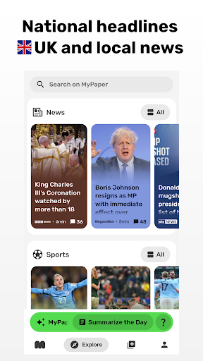 MyPaper AI powered news UK app download for android  2.5.2 list_3