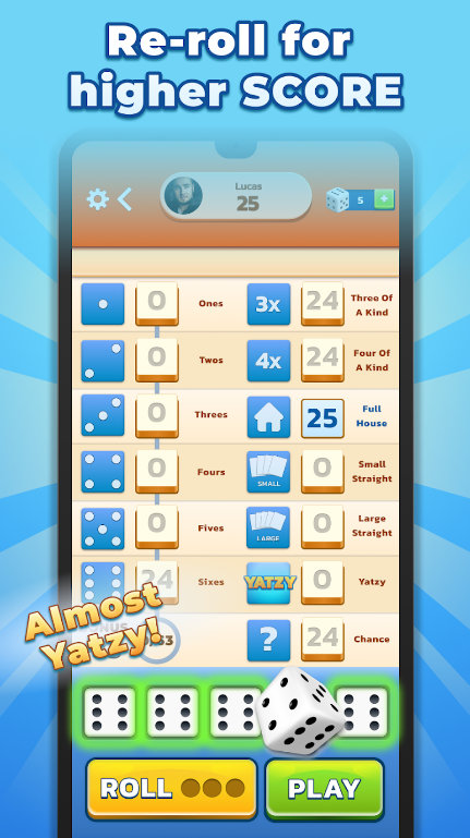 Yatzy Fun Classic Dice Game apk  2.1.0 list_5