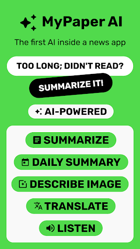 MyPaper AI powered news UK app download for android  2.5.2 list_