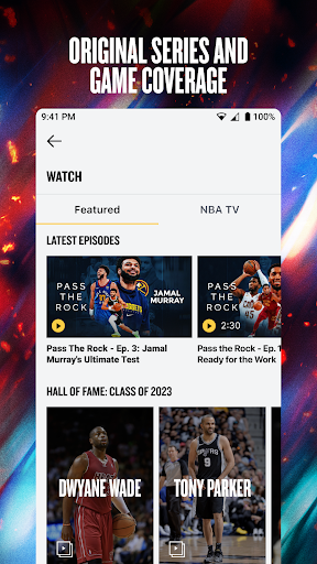 NBA Live Games & Scores mod apk latest version download  0.18.1.20230714160120 list_