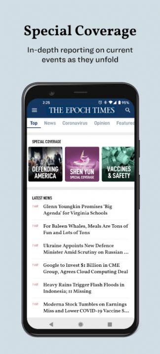 The Epoch Times App for Android picture 1