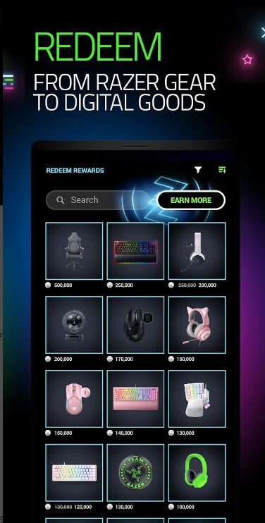 Razer Cortex Games Rewards App for Android Download  1.0 list_