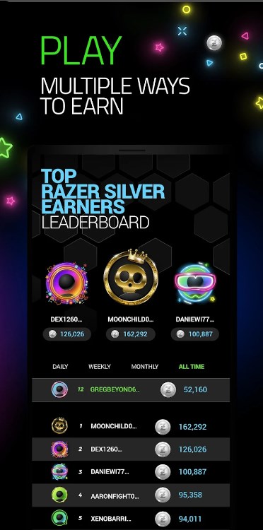 Razer Cortex Games Rewards App for Android Download  1.0 list_