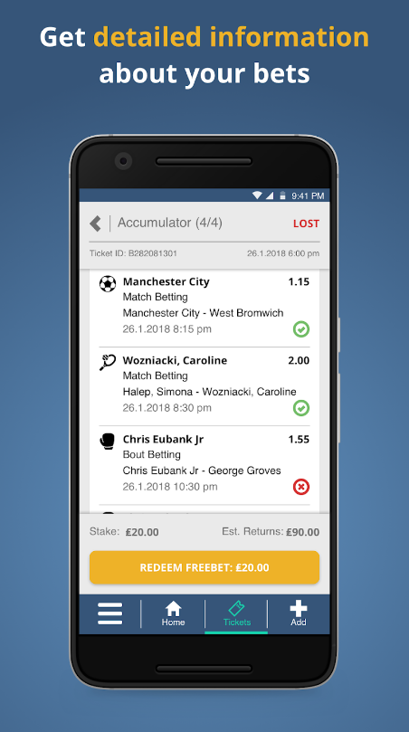 Ken Howells Bet Tracker App Free Download 2024  3.5.4 list_