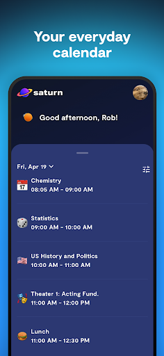 Saturn Calendar 2024 App Download for Android 1.15.1.481 list_