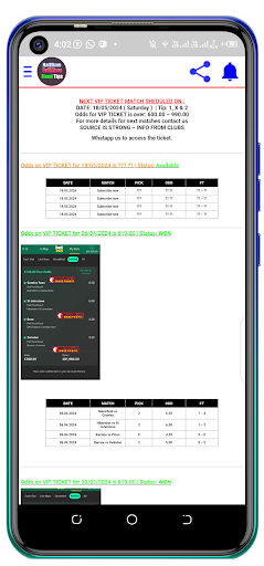 HalfTime-FullTime Sure tips app download latest version 9.8 list_