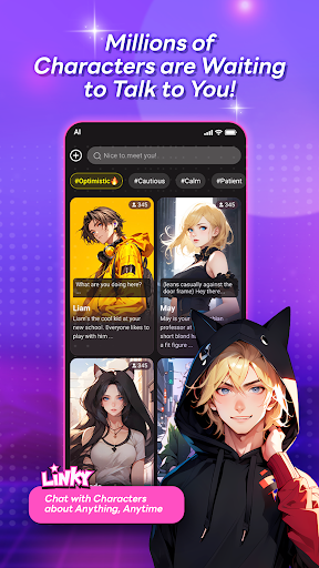 Linky ai mod apk 1.44.1 premium unlocked unlimited money no ads picture 2