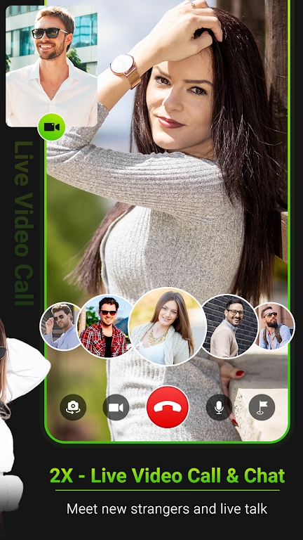 2X Live Video Call & Chat app download for android 1.0 list_