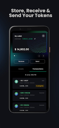 Venom Blockchain Wallet Extension Apk Download Latest Version 1.0.49 list_3