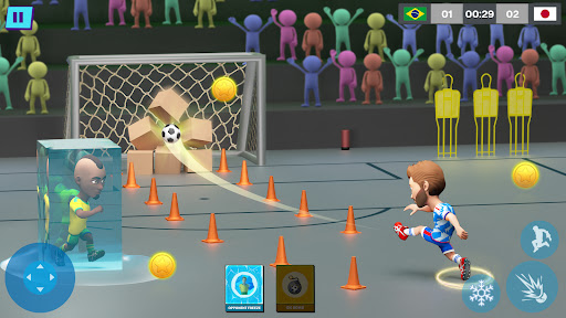 Indoor Futsal Mobile Soccer mod apk unlimited money 2.6 list_