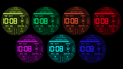 Sci-Fi Digital Watch Face app download latest version 1.0 list_3