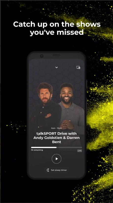 talkSPORT App for Android Download 53.0.0.28957 list_