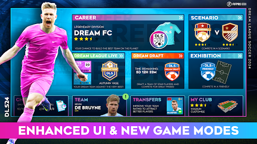 Dream League Soccer 2024 Mod Apk 11.100 Unlimited Coins and Diamonds 11.100 list_