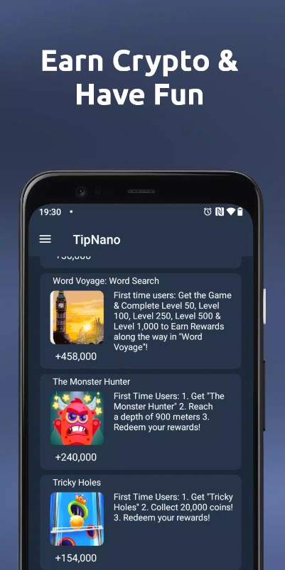 TipNano Nano Faucet Apk Latest Version 5.0 list_